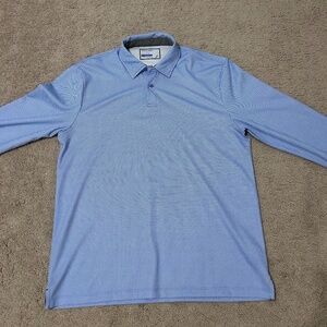 Men’s Large Long Sleeve Twillory Athleisure Polo